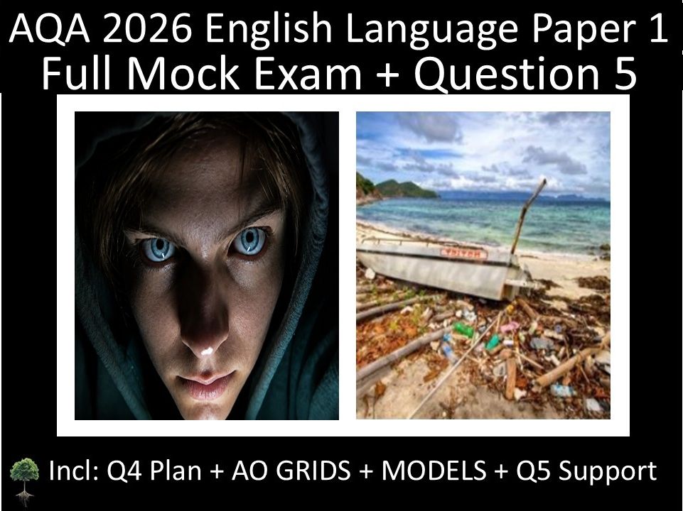 AQA 2026 English Language Paper 1 | Q4 PLAN | AOGRIDS | MODELS + QUESTION 5