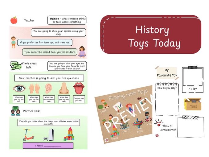 KS1 History Toys Today