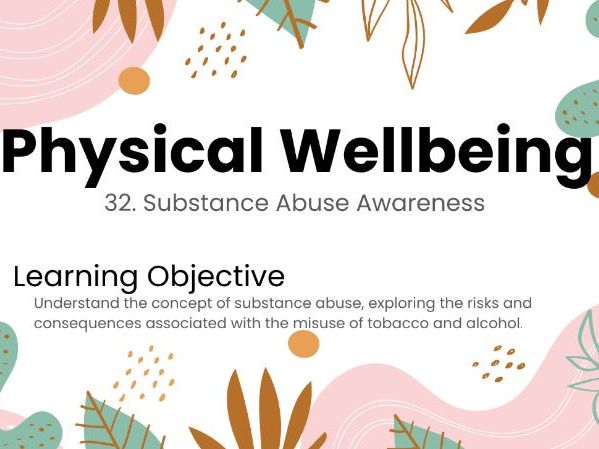 Substance Abuse Awareness – Year 8 PSHE on Tobacco, Alcohol, and Risk