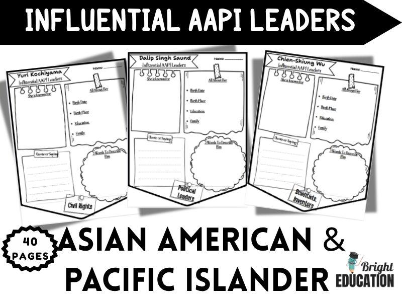 Asian American & Pacific Islander – Influential AAPI Leaders Research