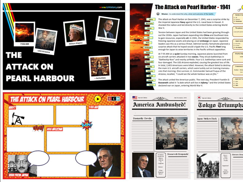 WW2: Pearl Harbour - 1941