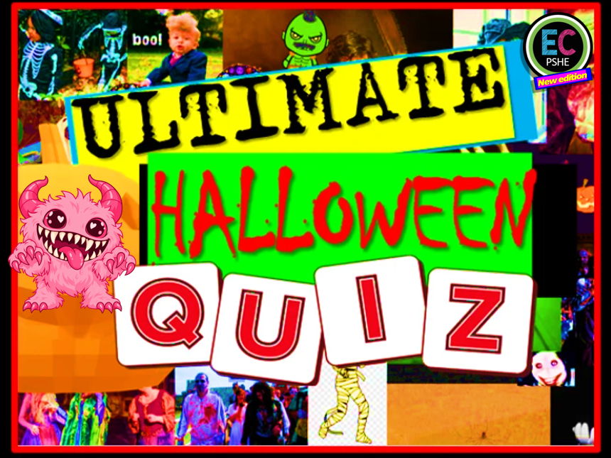 Halloween Quiz + Halloween Lesson