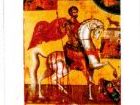 Saint Eustace,  according to legend, was martyred in AD118