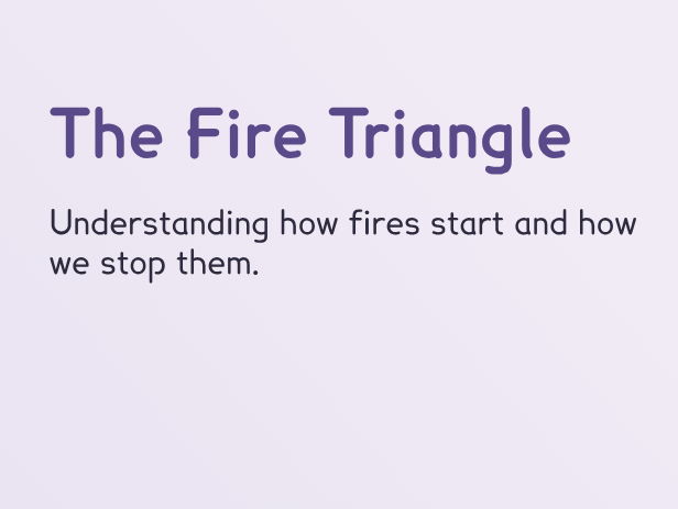 The Fire Triangle & Fire Safety (PPT + Worksheet)