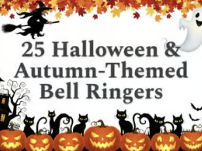 25 Halloween & Autumn-Themed Creative Writing Bell Ringers