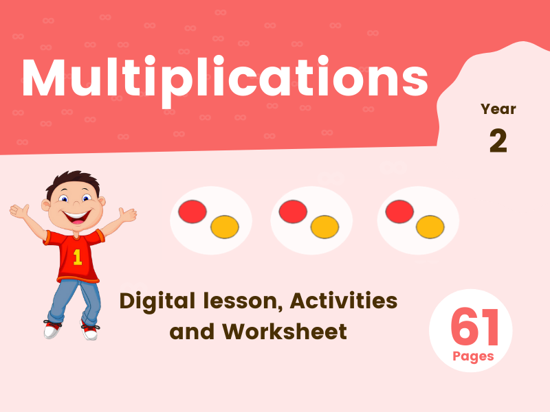 Multiplications Year 2, Key stage 1 Teaching Resources