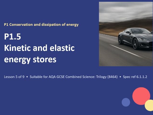 P1.5 Kinetic and Elastic Energy (AQA Combined and Separate Physics)