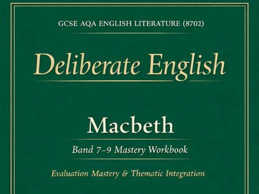 Deliberate English | GCSE AQA English Literature Macbeth (8702) | Band 7–9 Mastery