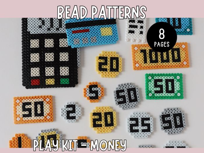 Bead Patterns (Play Kit) - Money & Checkout