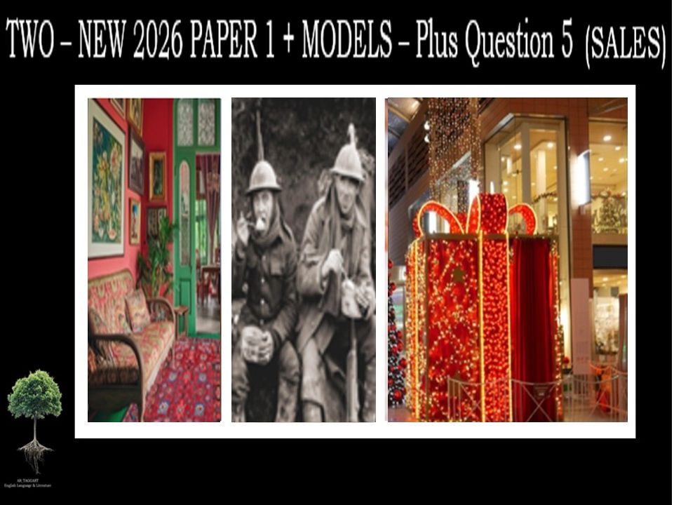 TWO - NEW 2026 PAPER 1 + MODELS | & Q5 (SALES)