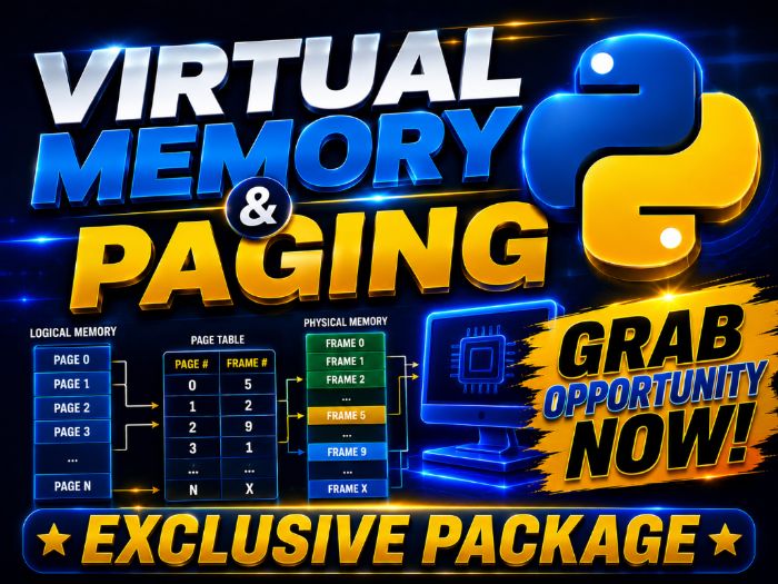 Virtual Memory & Paging | Cambridge IGCSE, AS/ A Level | PPT + Worksheets + Activity + MCQ Quiz -CS