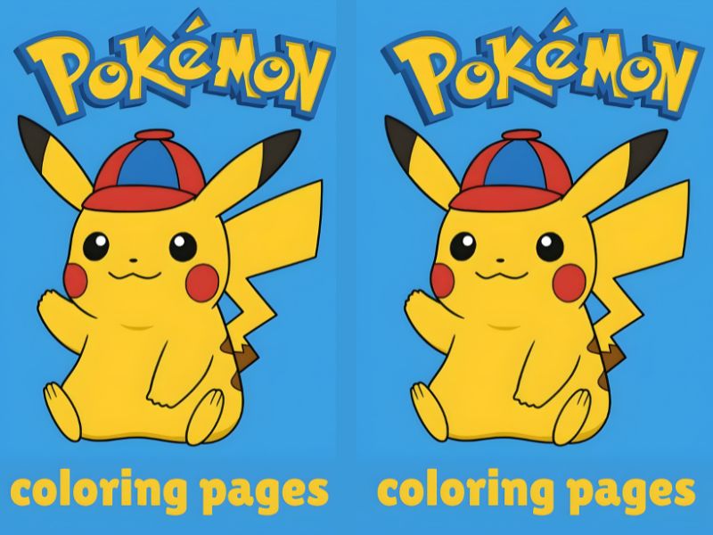 Pokemon Coloring Pages - 40 Printable PDF Sheets for Kids & Fans