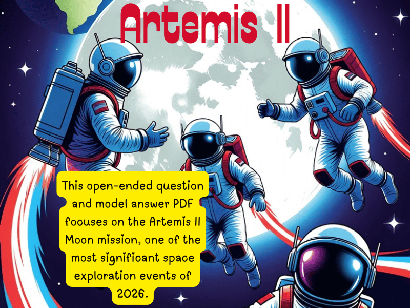 Artemis II Moon Open-Ended Questions and Answers | STEM Space Exploration