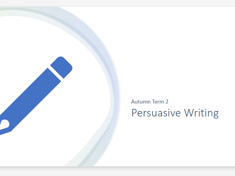 Year 7 Persuasive Speeches – Full Scheme of Work