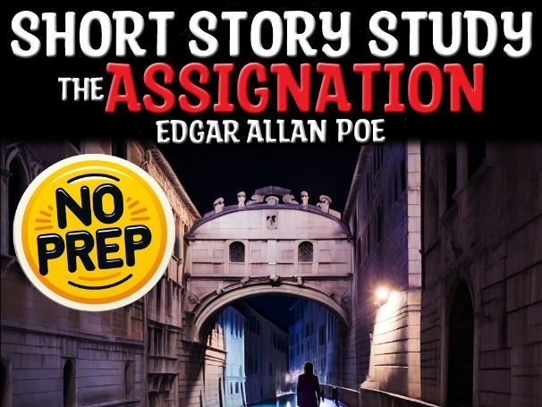 The Assignation by Edgar Allan Poe | Romanticism Q&A Analysis Sub Plan
