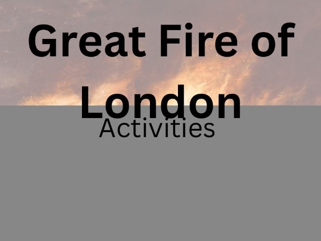 Great Fire of London Activities