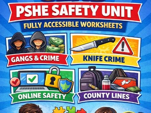 SEND PSHE Safety & Crime (x4)