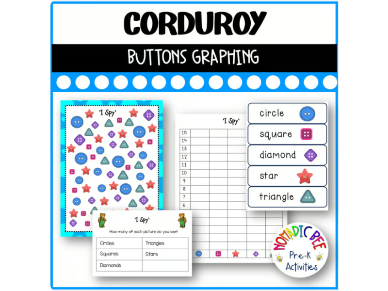 Corduroy Book Activities - Graphing