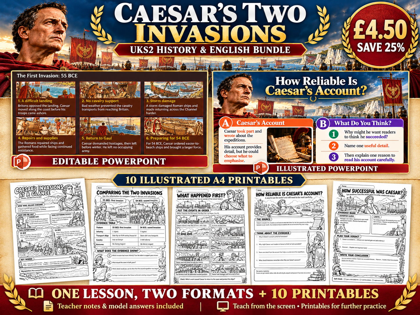 Caesar's Two Invasions