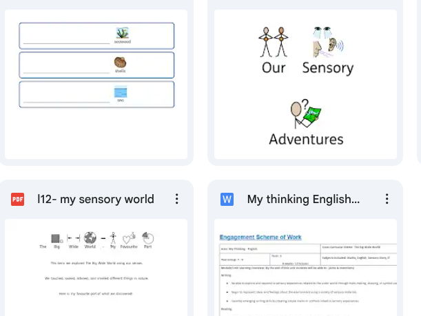English Scheme of Work – “The Big Wide World” | 12 Lessons | SEND & AAC-Friendly