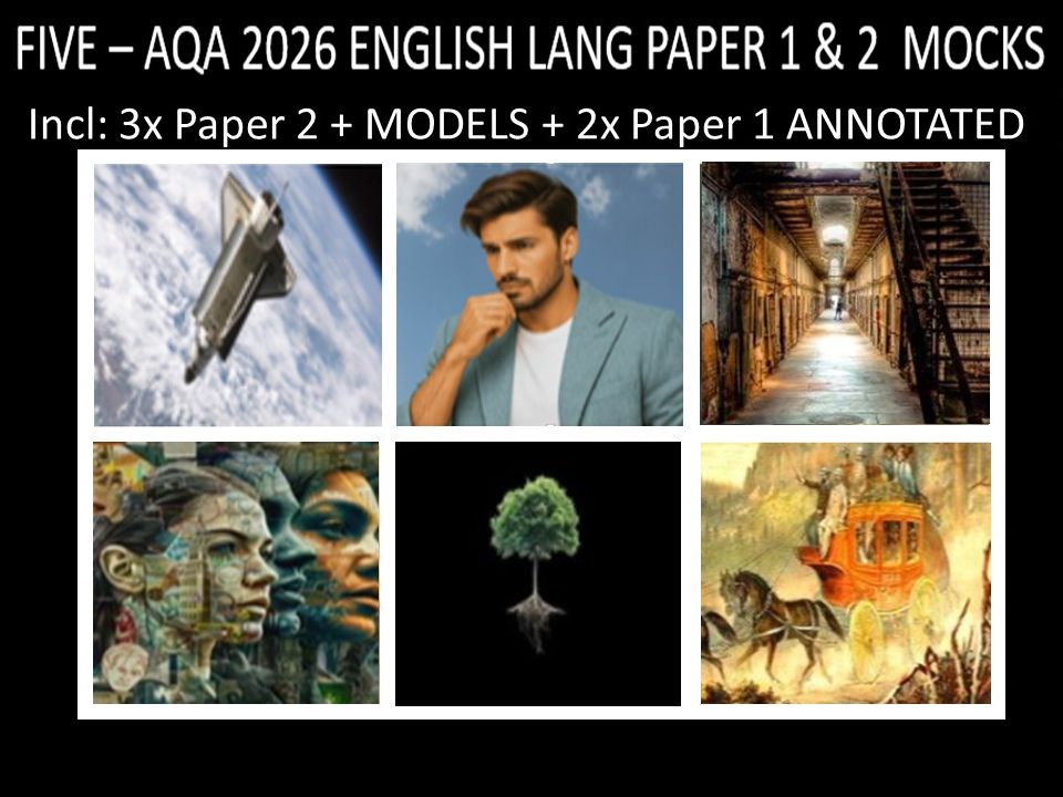 FIVE - AQA PAPER 1 & 2 | 2026 FULL MOCKS | MODELS | ANNOTATED