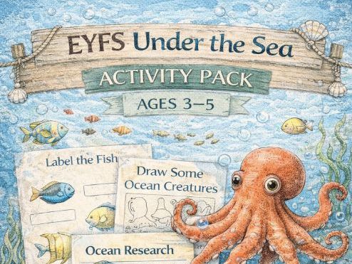 EYFS Under the Sea Planning and Resources