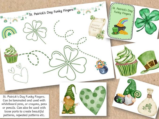 St. Patrick's Day Funky Fingers