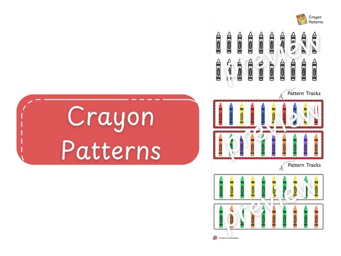Crayon Colour Patterns