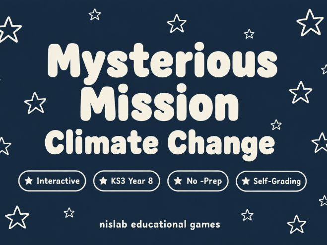 Climate Change Interactive Game | KS3 Year 8