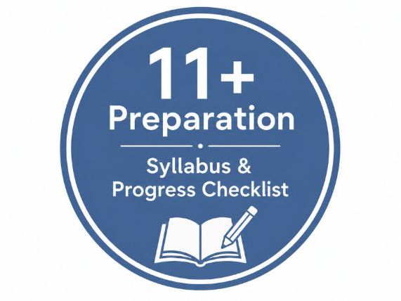 11+ Exam Preparation Syllabus and Progress Checklist