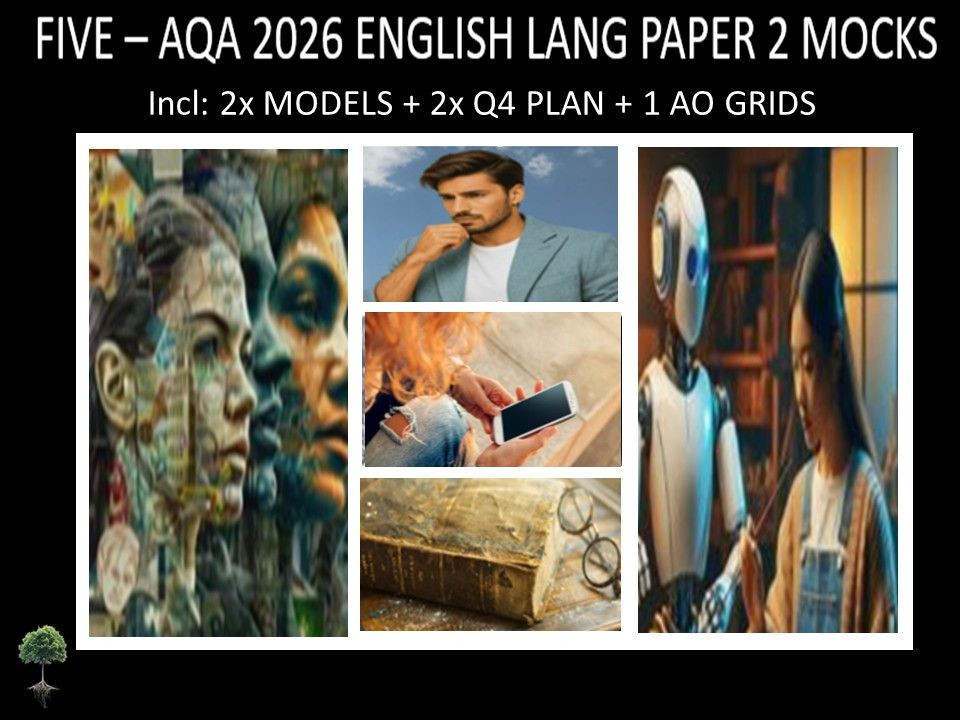 FIVE - AQA PAPER 2 | 2026 FULL MOCKS | MODELS | Q4 PLAN | AO GRIDS