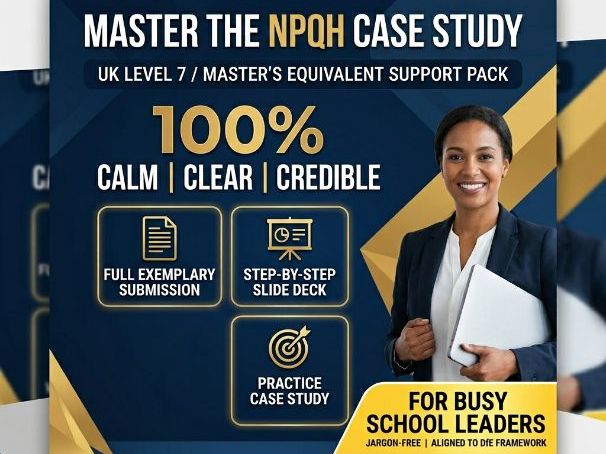 NPQH Assessment Submission Support