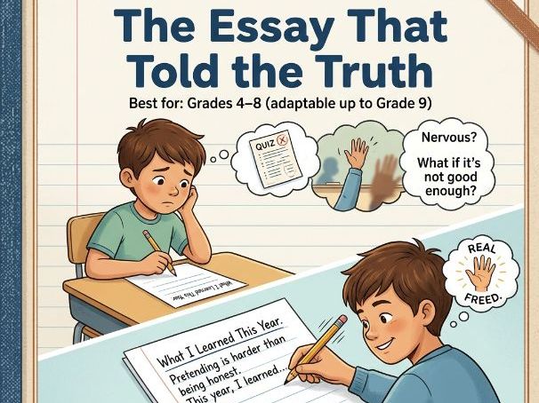 The Essay That Told the Truth – A Powerful SEL Story About Honesty, Integrity