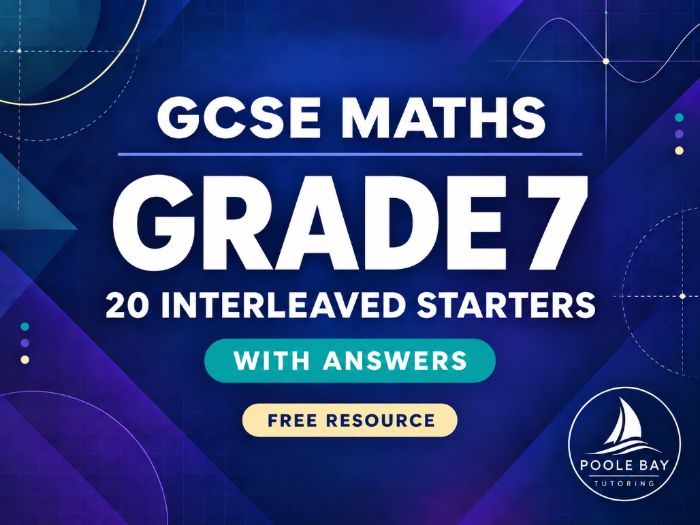 GCSE Maths Grade 7 Starter Set