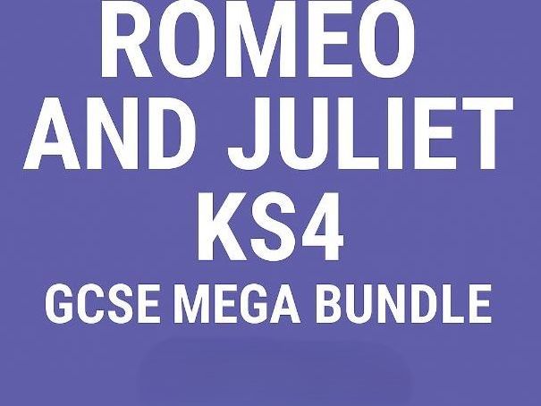 Romeo and Juliet KS4  GCSEMega Bundle2026  – Quizzes, quotes, Assembly, Wordsearch, Revision & More!