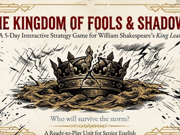 King Lear Teaching Unit Senior English and Literature Shakespeare