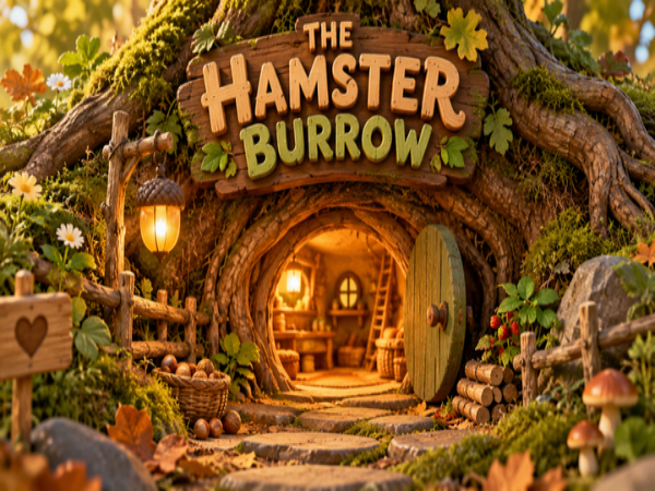 THE HAMSTER BURROW — EDITABLE LEARNING GAME WORLD