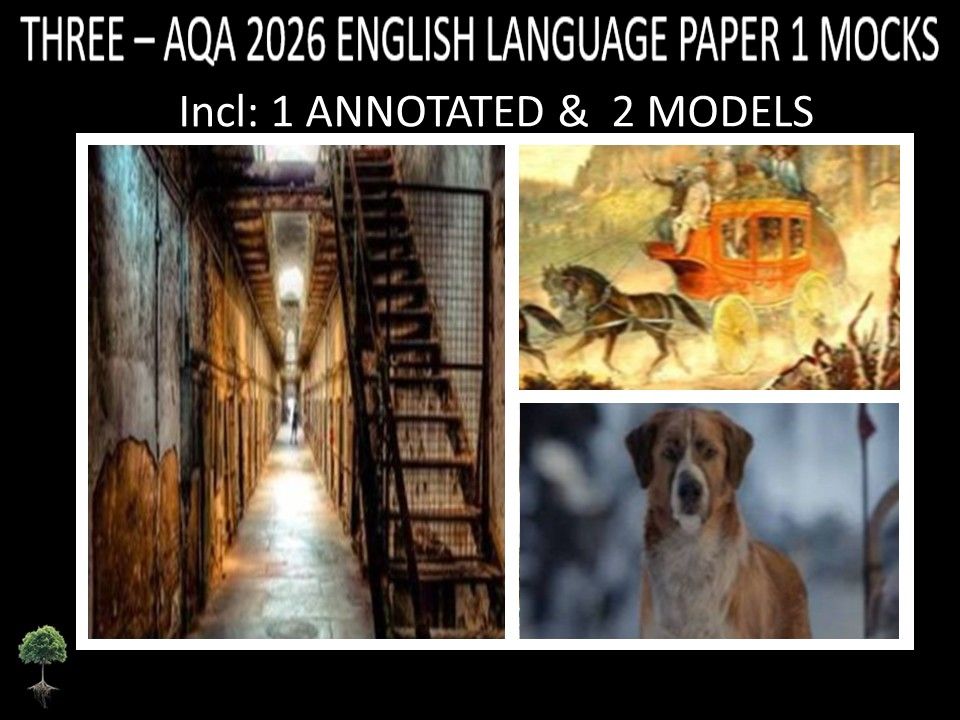 THREE - AQA PAPER 1 |2026 FULL MOCKS |ANNOTATED | MODELS