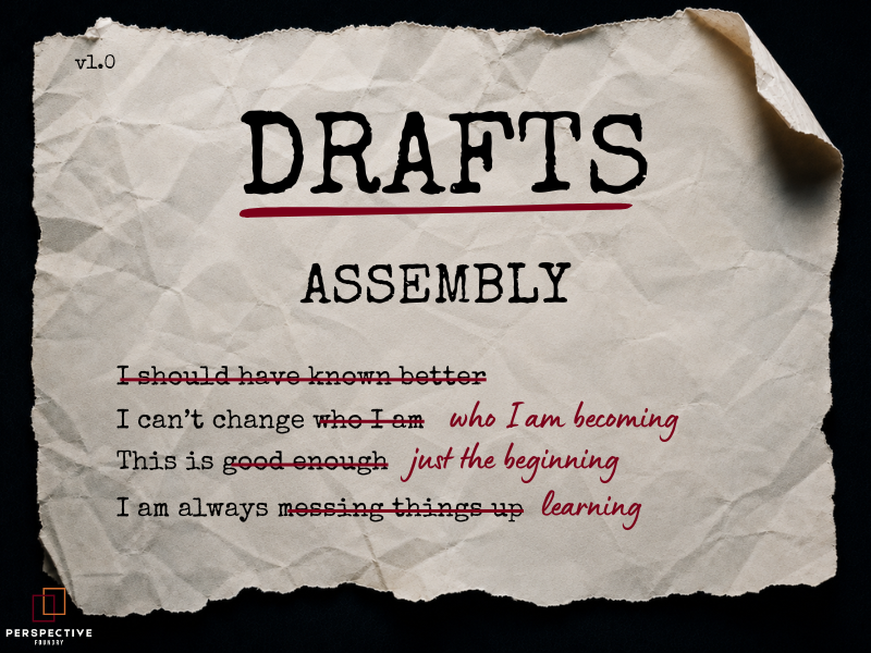 KS3 KS4 Reflective Assembly: Identity, Labels & Growth