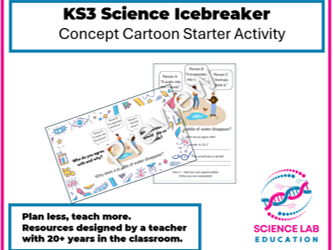 KS3 Icebreaker Concept Cartoon Starter Activity
