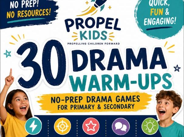 30 No-Prep Drama warm ups and games