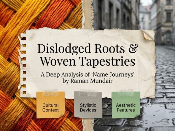 Name Journeys Poetry Analysis | AQA Worlds and Lives | Lesson Plans, Activities