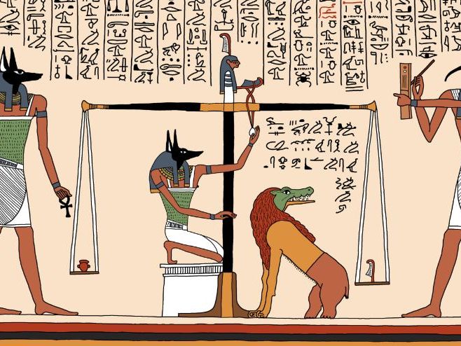 Ancient Egypt - The Weighing of the Soul Ceremony