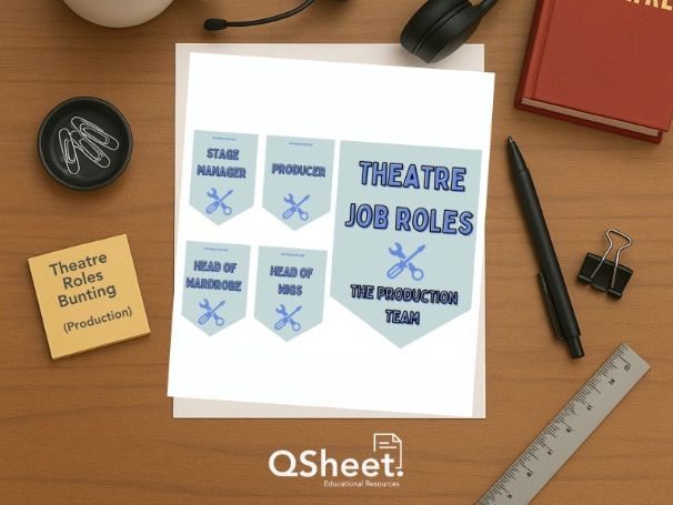 Theatre Roles Bunting (Production)