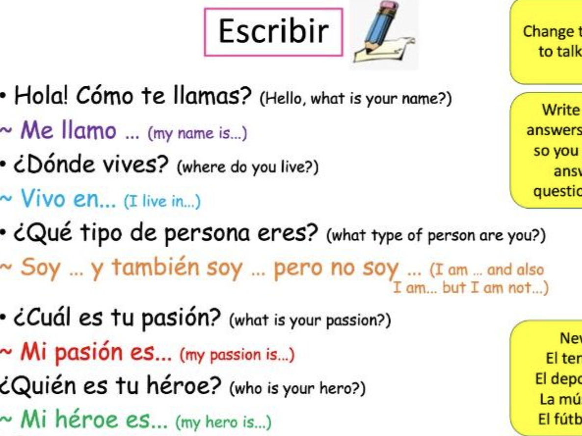 KS3 Spanish Viva 1 - Mi Vida Full Unit (10 Lessons) - PPT Pack