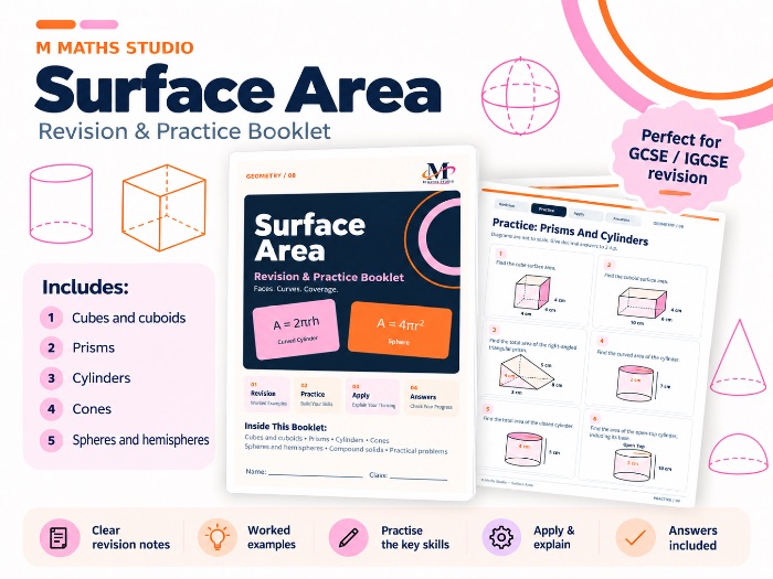 Surface Area | Revision Booklet