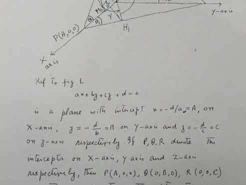 A new formula in 3-D geometry