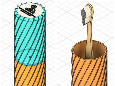 CAD Student Resource - Step by Step Tutorial for making a cool holder/box (Engineering Fusion 360)