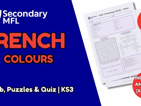KS3 French Activity Pack: Colours and Adjectives
