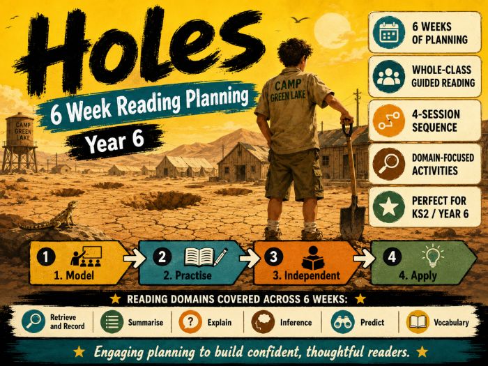 Holes - Reading Planning - KS2